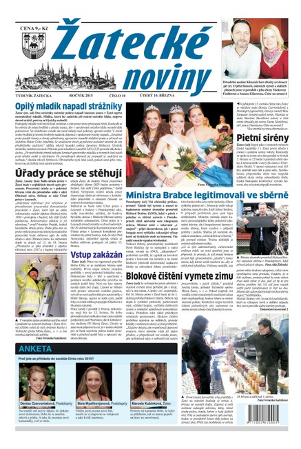 Žatecké noviny 10/2015