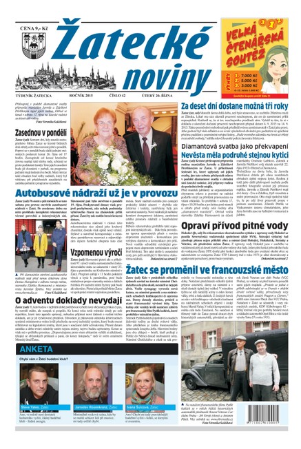Žatecké noviny 42/2015