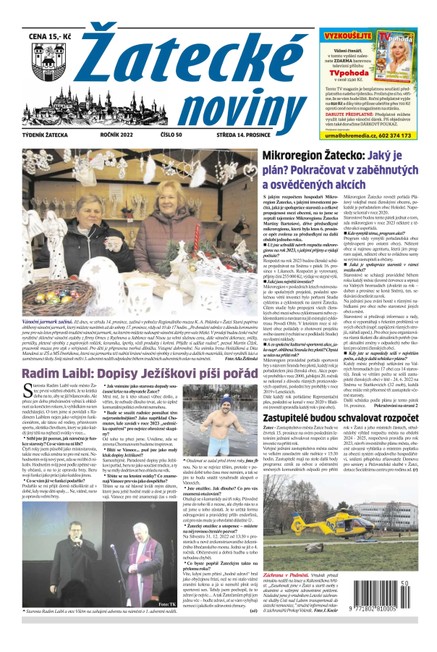 Žatecké noviny 50/2022