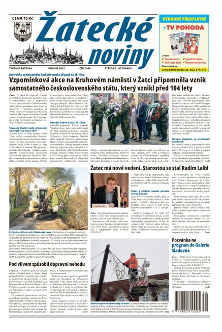 Žatecké noviny 44/2022