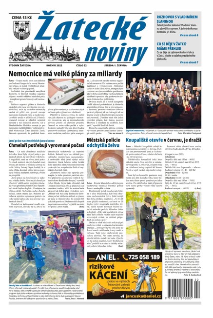 Žatecké noviny 22/2022