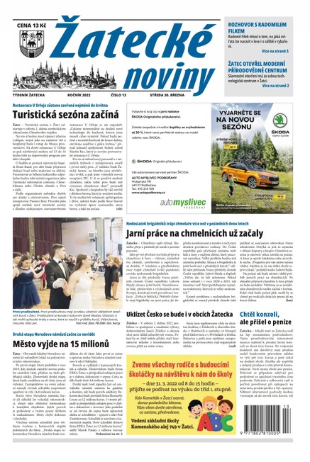 Žatecké noviny 13/2022