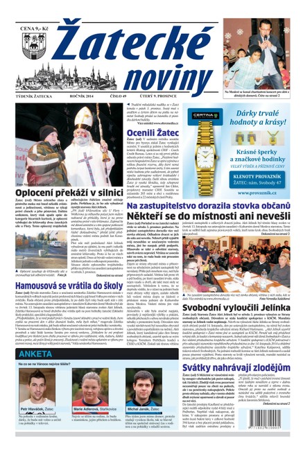 Žatecké noviny 49/2014