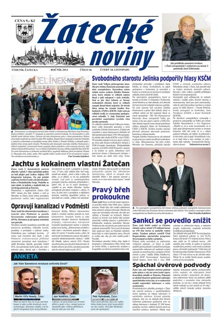 Žatecké noviny 46/2014