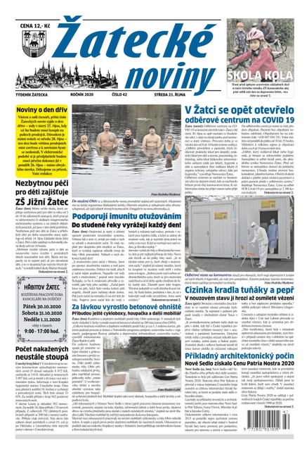 Žatecké noviny 42/2020