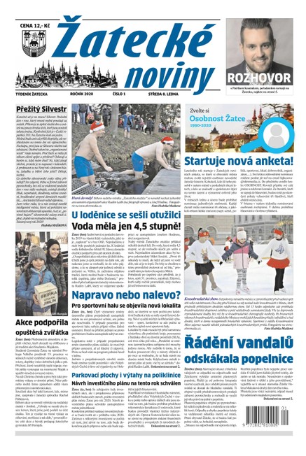 Žatecké noviny 1/2020