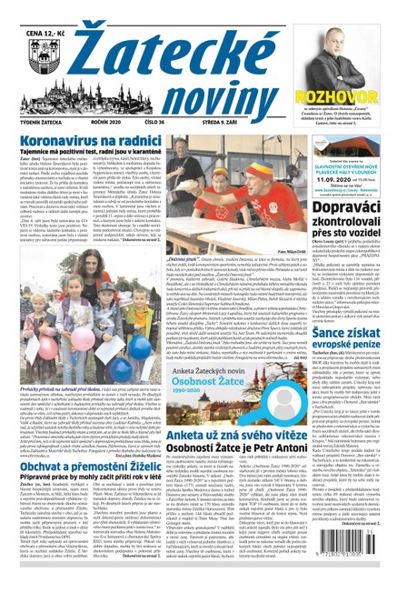 Žatecké noviny 36/2020