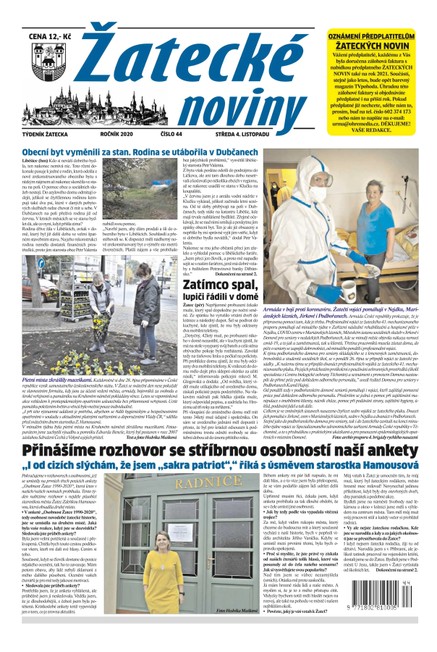 Žatecké noviny 44/2020