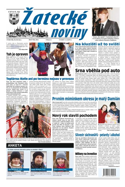 Žatecké noviny 1/2016