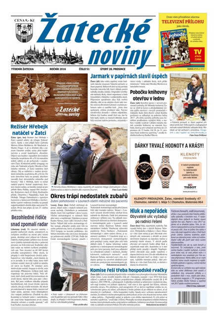 Žatecké noviny 51/2016