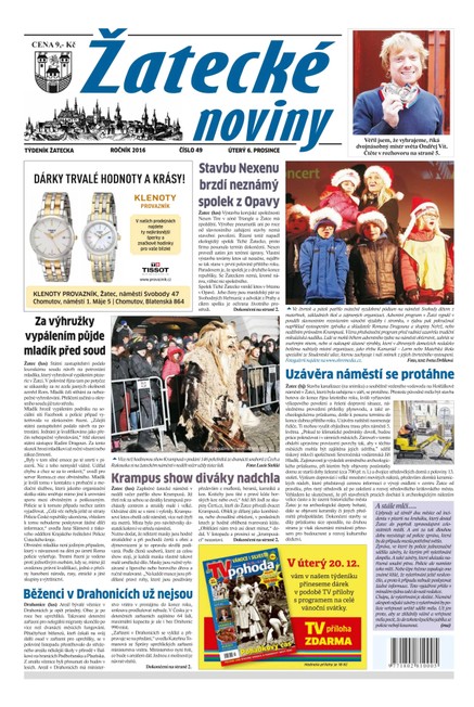 Žatecké noviny 49/2016