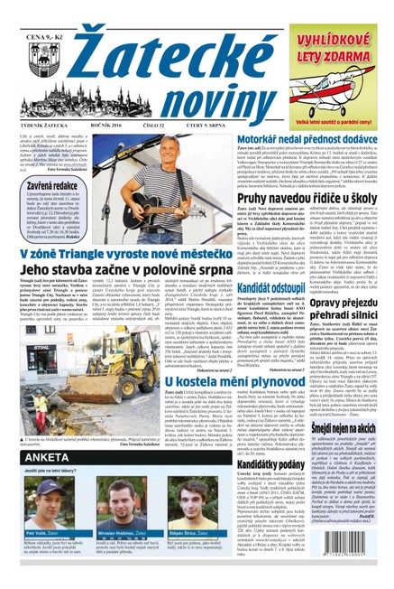 Žatecké noviny 32/2016