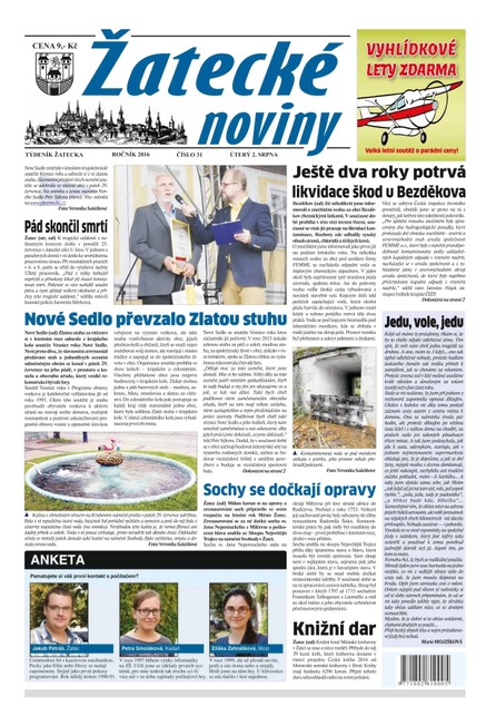 Žatecké noviny 31/2016