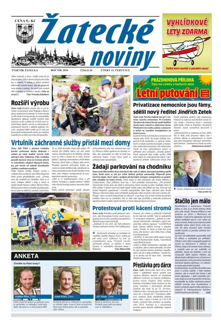 Žatecké noviny 28/2016