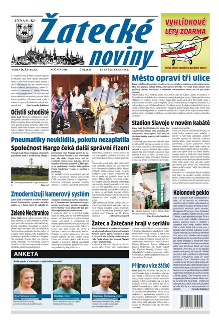 Žatecké noviny 30/2016