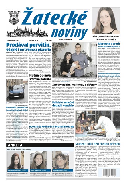 Žatecké noviny 12/2017
