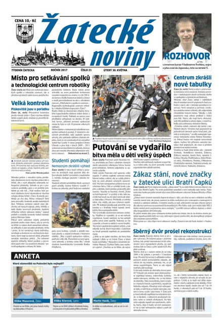 Žatecké noviny 21/2017