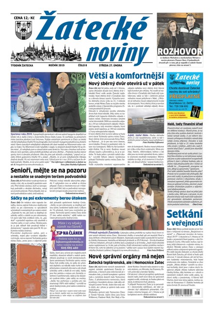 Žatecké noviny 8/2019