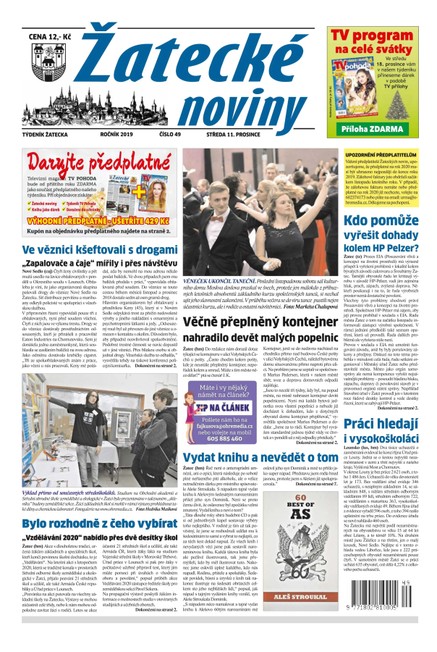 Žatecké noviny 49/2019