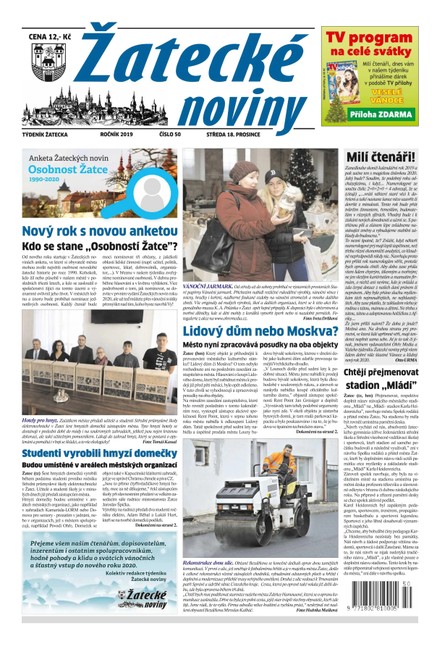 Žatecké noviny 50/2019