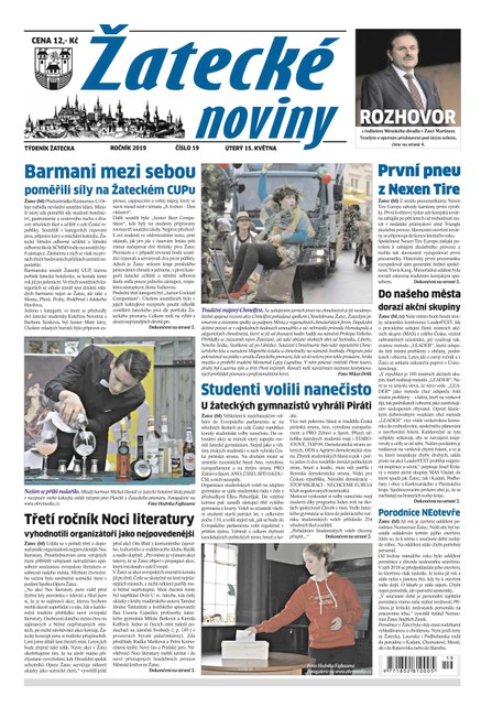 Žatecké noviny 19/2019