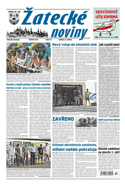 Žatecké noviny 32/2018