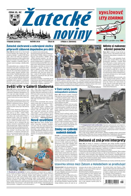 Žatecké noviny 26/2018