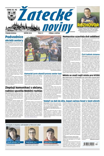 Žatecké noviny 17/2018