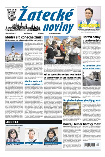 Žatecké noviny 15/2018