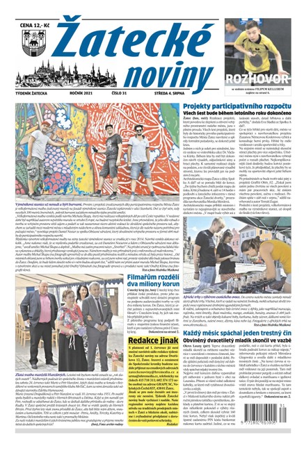Žatecké noviny 31/2021