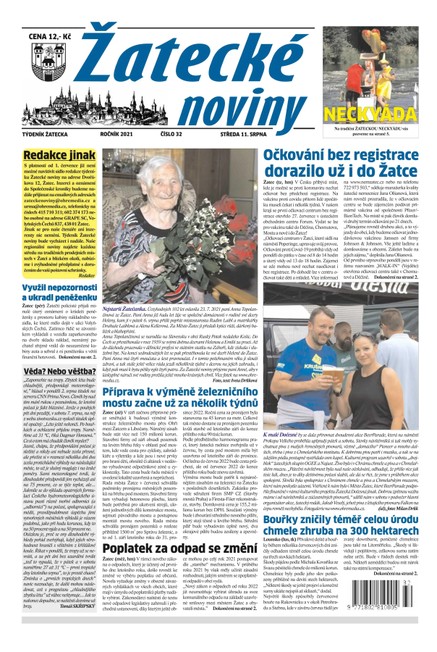Žatecké noviny 32/2021
