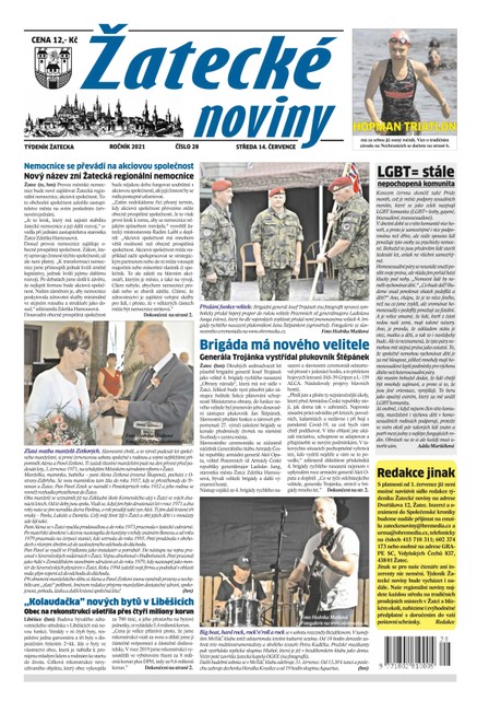Žatecké noviny 28/2021