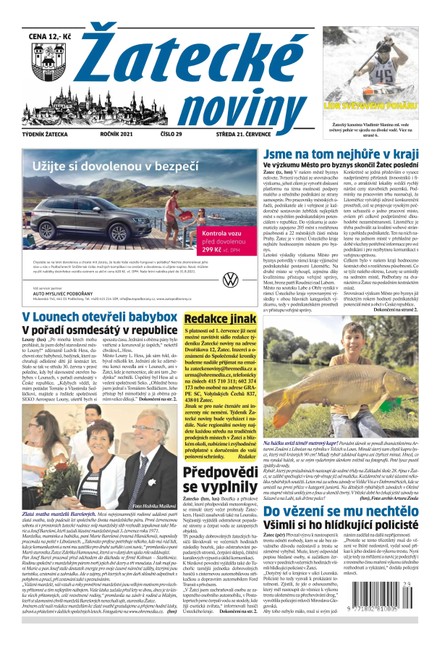 Žatecké noviny 29/2021