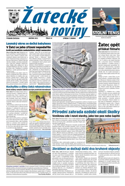 Žatecké noviny 14/2021