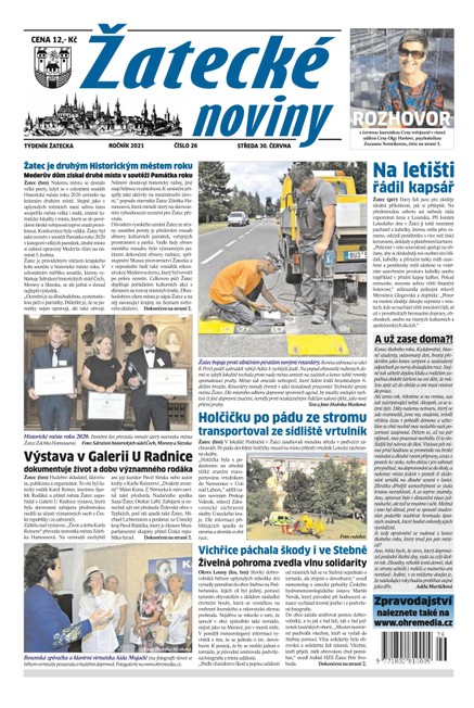 Žatecké noviny 26/2021