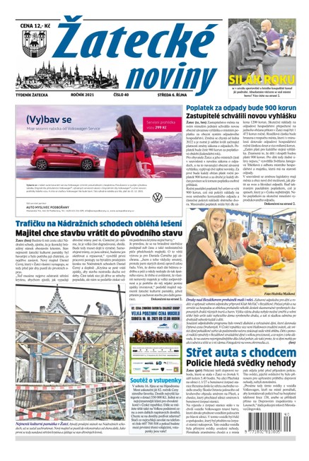 Žatecké noviny 40/2021