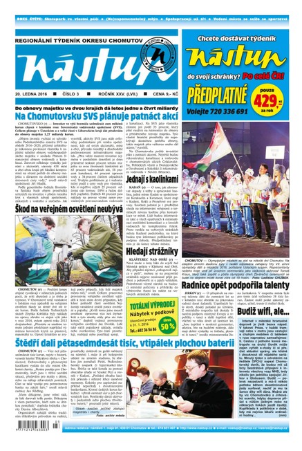 Nástup 3/2016