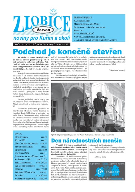 Zlobice – noviny pro Kuřim a okolí  Zlobice - noviny pro Kuřim a okolí 6/2014