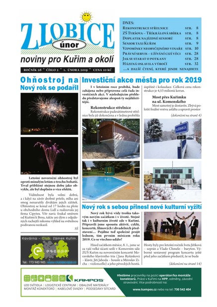 Zlobice – noviny pro Kuřim a okolí  2/2019