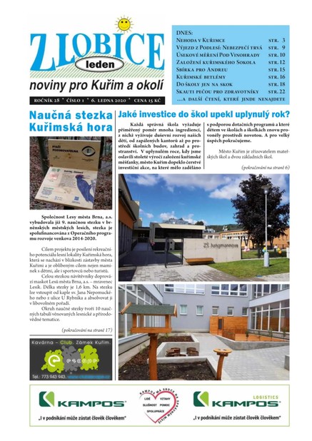 Zlobice – noviny pro Kuřim a okolí  1/2021