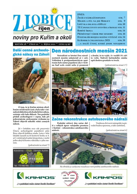 Zlobice – noviny pro Kuřim a okolí  10/2021