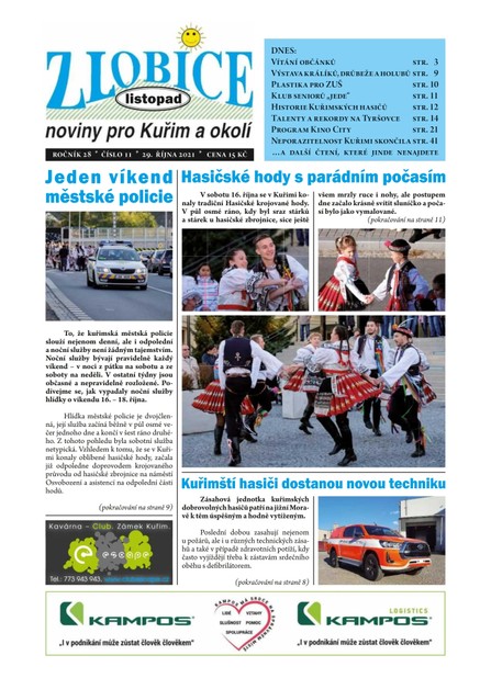 Zlobice – noviny pro Kuřim a okolí  11/2021
