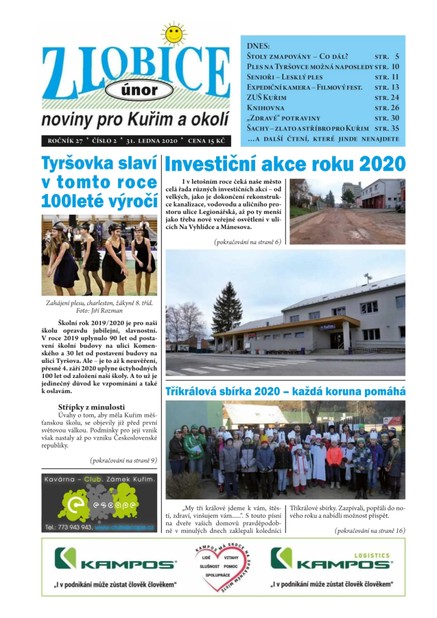 Zlobice – noviny pro Kuřim a okolí  2/2020