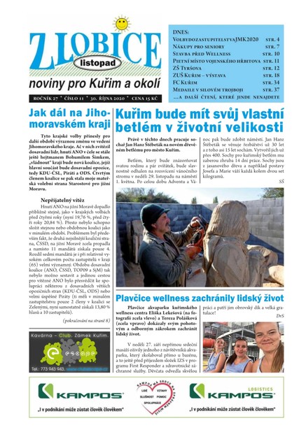 Zlobice – noviny pro Kuřim a okolí  11/2020
