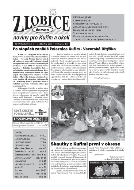 Zlobice – noviny pro Kuřim a okolí  06/2011