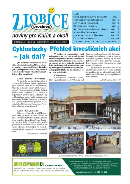 Zlobice – noviny pro Kuřim a okolí  12/2017