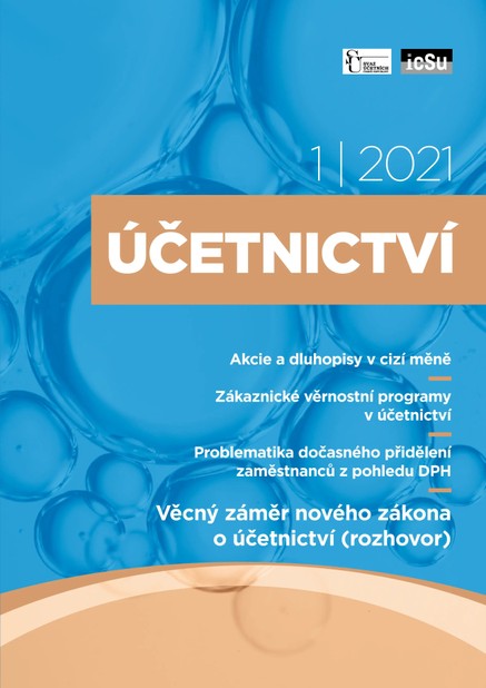 Účetnictví 1/2021
