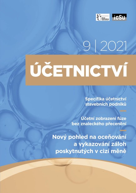 Účetnictví 9/2021