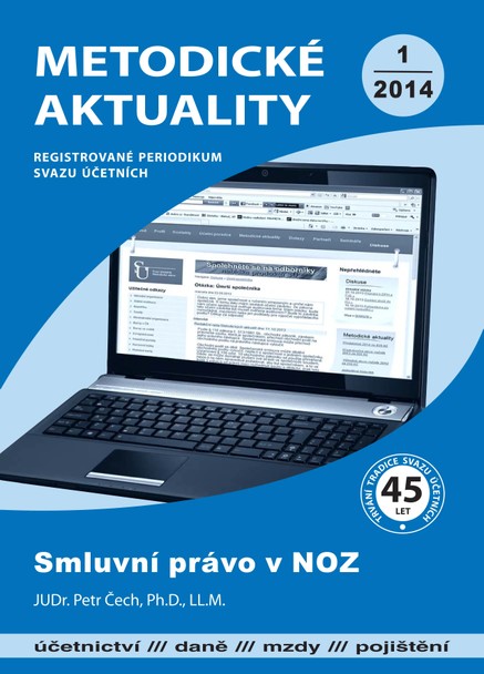 Metodické aktuality Svazu účetních 1/2014