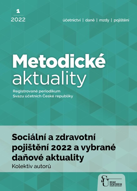 Metodické aktuality Svazu účetních 1/2022